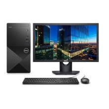 戴爾（DELL）Vostro5890 全新11代酷睿處理器 高性能商用辦公制圖游戲臺式電腦主機(jī)I5-11400 8G 256G+1T加24英寸顯示器